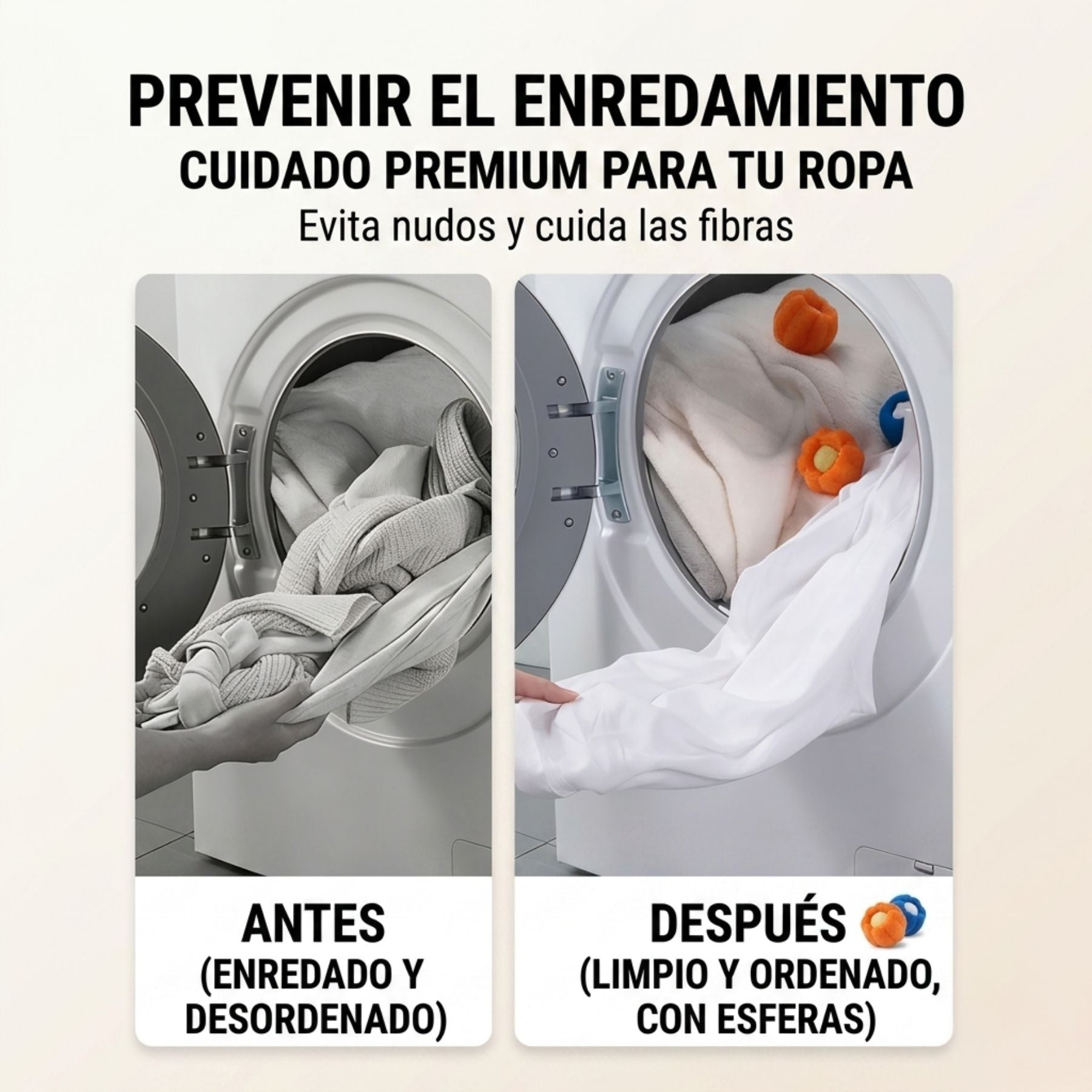 8 Bolas De Esponja Saca Pelusas Para Lavado