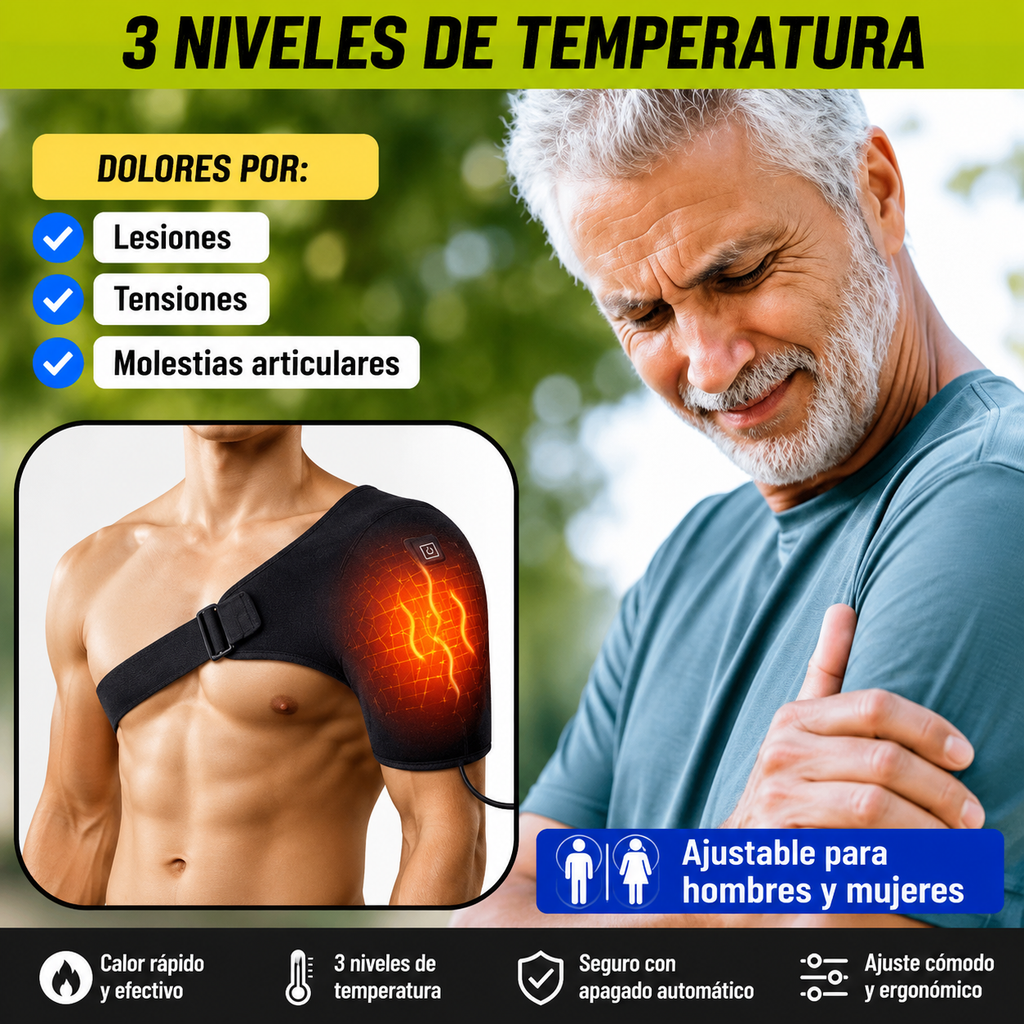 Hombrera Térmica 3 Niveles Calor
