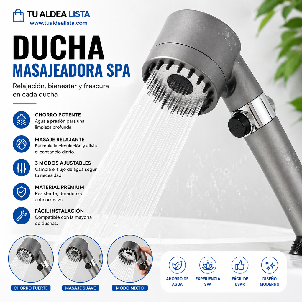 Ducha Masajeadora SPA