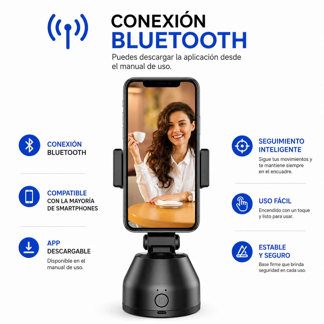 Soporte Con Rotación Inteligente 360